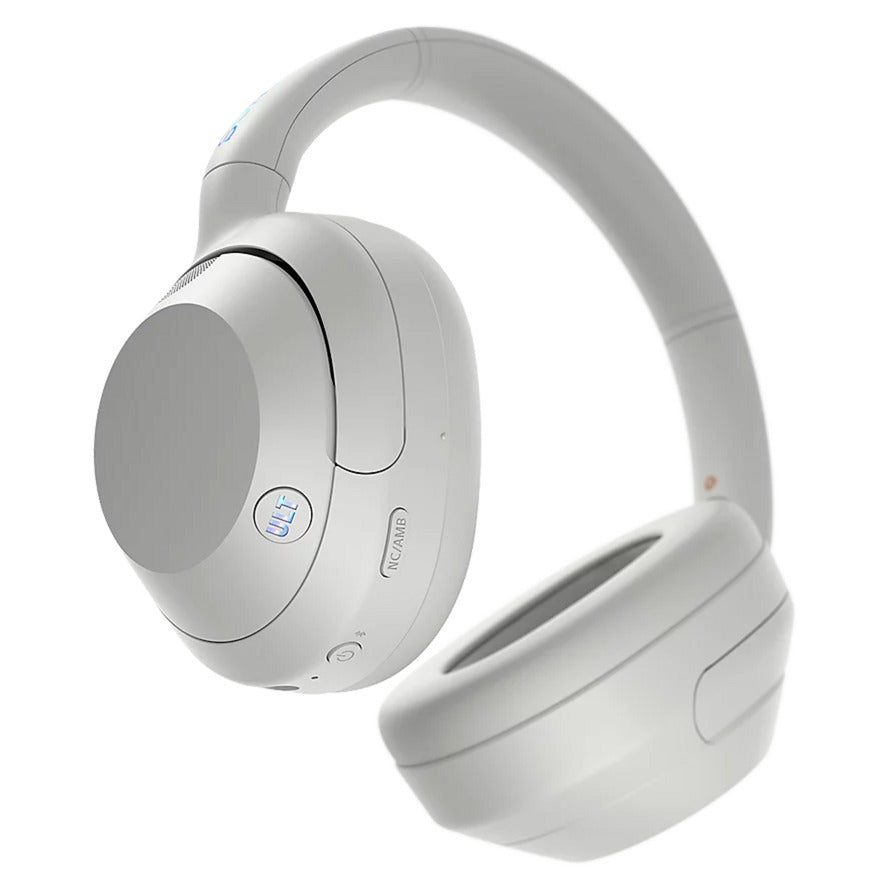Sony ult wear draadloze koptelefoon met noise canceling over-ear headset (wit, bluetooth)