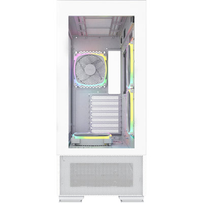 Montech sky two midi tower behuizing (wit | 2x usb-a | 1x usb-c | window)