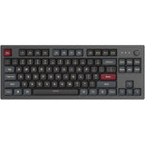 Montech mkey darkness tkl rgb mechanisch toetsenbord (zwart, us lay-out (qwerty), gateron g pro yellow, 80% (tkl), hot-swappable, rgb, pbt) - afbeelding 1