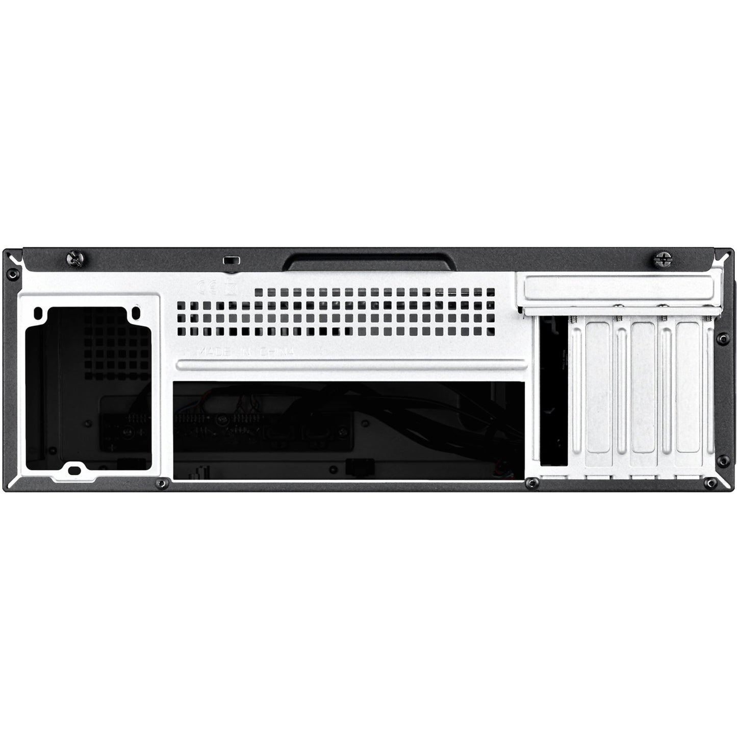 Silverstone sst-ml11b htpc behuizing (zwart | 4x usb-a)