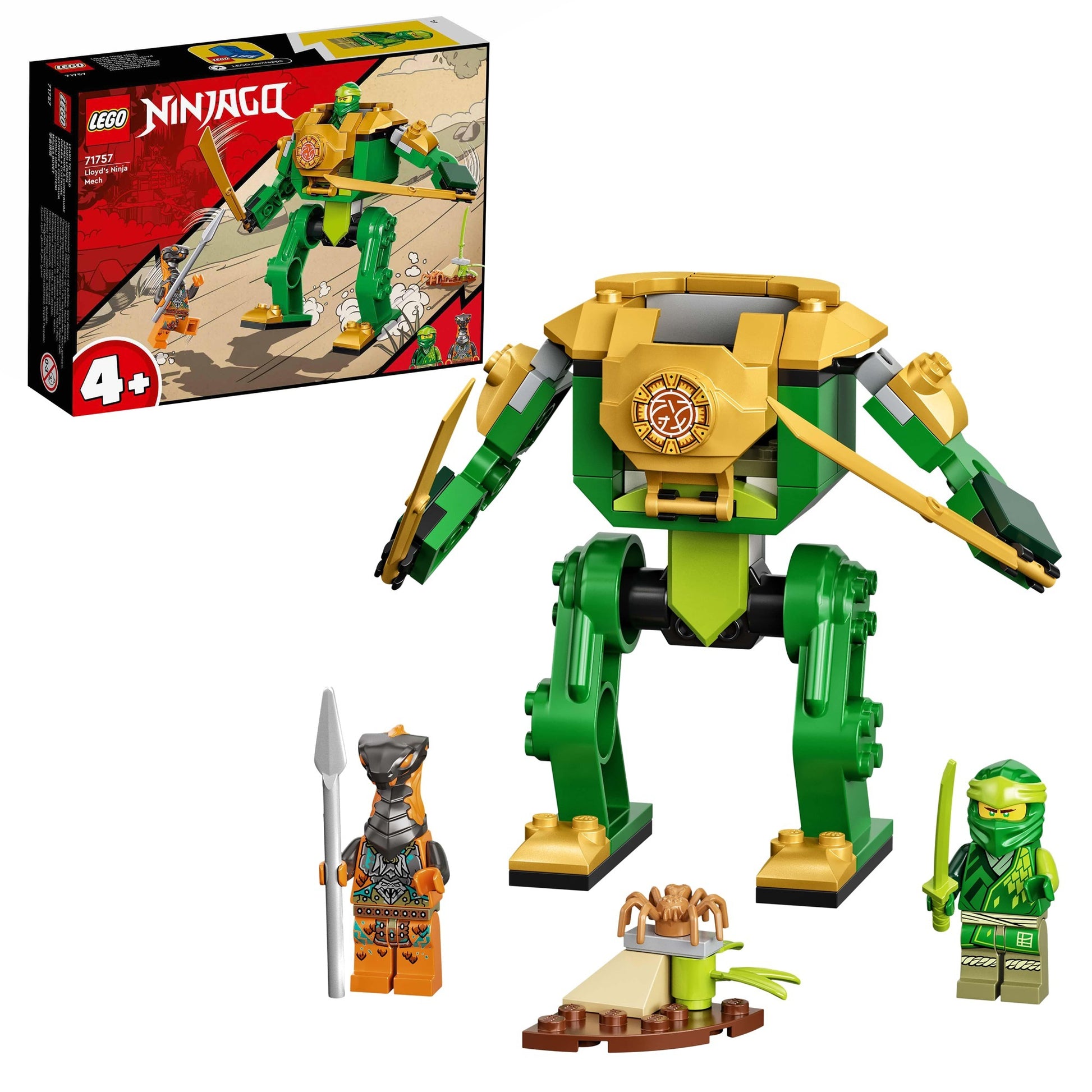 Lego ninjago - lloyd's ninjamecha constructiespeelgoed (71757)