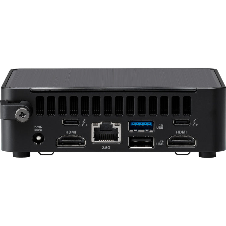 Asus nuc 14 pro slim kit rnuc14rvku500002i barebone (zwart | core ultra 5 125h | arc graphics)