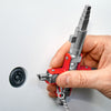 Knipex universele sleutel bouw 001106v01 dopsleutel (zilver rood)