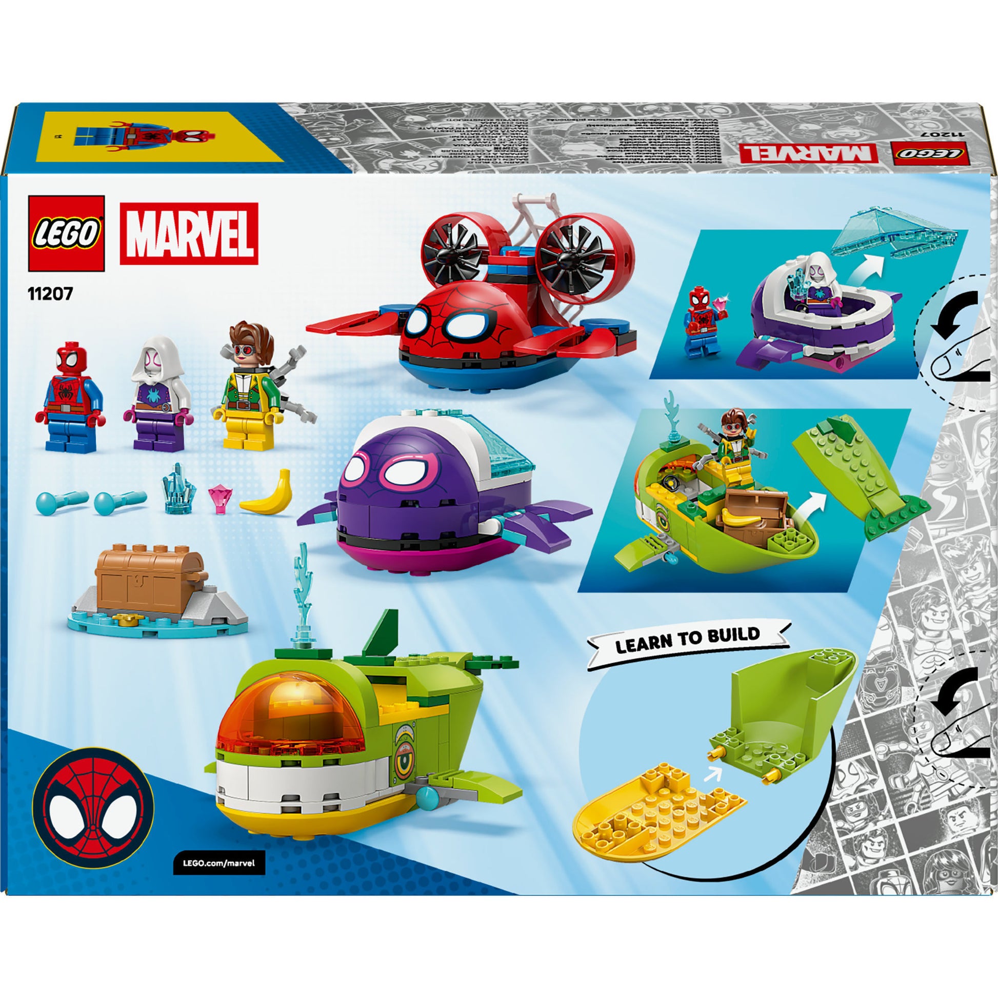 Lego marvel 11207 spidey: onderwatervoertuigen