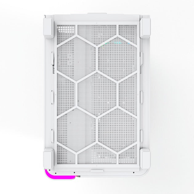 Montech king 95 pro midi tower behuizing (wit | 2x usb-a | 1x usb-c | rgb | tempered glass)