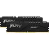 Kingston fury beast 32 gb ddr5-5600 (2x 16 gb) werkgeheugen (zwart, kf556c40bbk2-32, xmp 3.0)