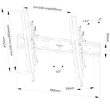 Neomounts select wl35s-850bl16 tv wandsteun bevestiging (zwart) - afbeelding 20