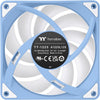 Thermaltake ct120 ex reverse argb sync pc cooling fan hydrangea blue (3-fan pack) case fans (lichtblauw, 3 stuks, 120 x 120 x 25 mm, pwm)