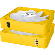 Thermaltake ct120 ex reverse argb sync pc cooling fan bumblebee (3-fan pack) case fans (geel, 3 stuks, 120 x 120 x 25 mm, pwm) - afbeelding 4
