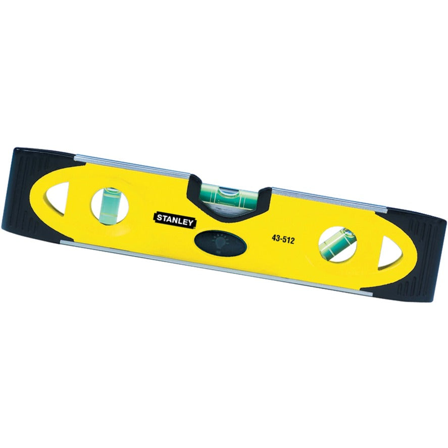 Stanley waterpas torpedo (geel zwart, 23cm)