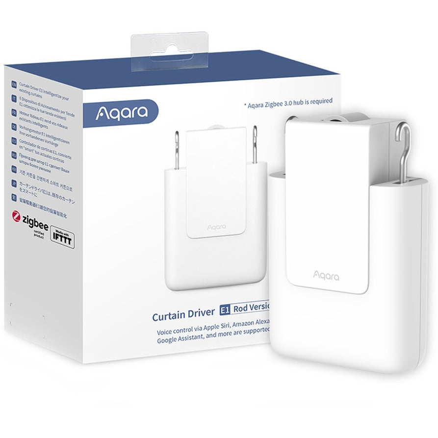 Aqara curtain driver e1 rod version actuator (wit, zigbee)