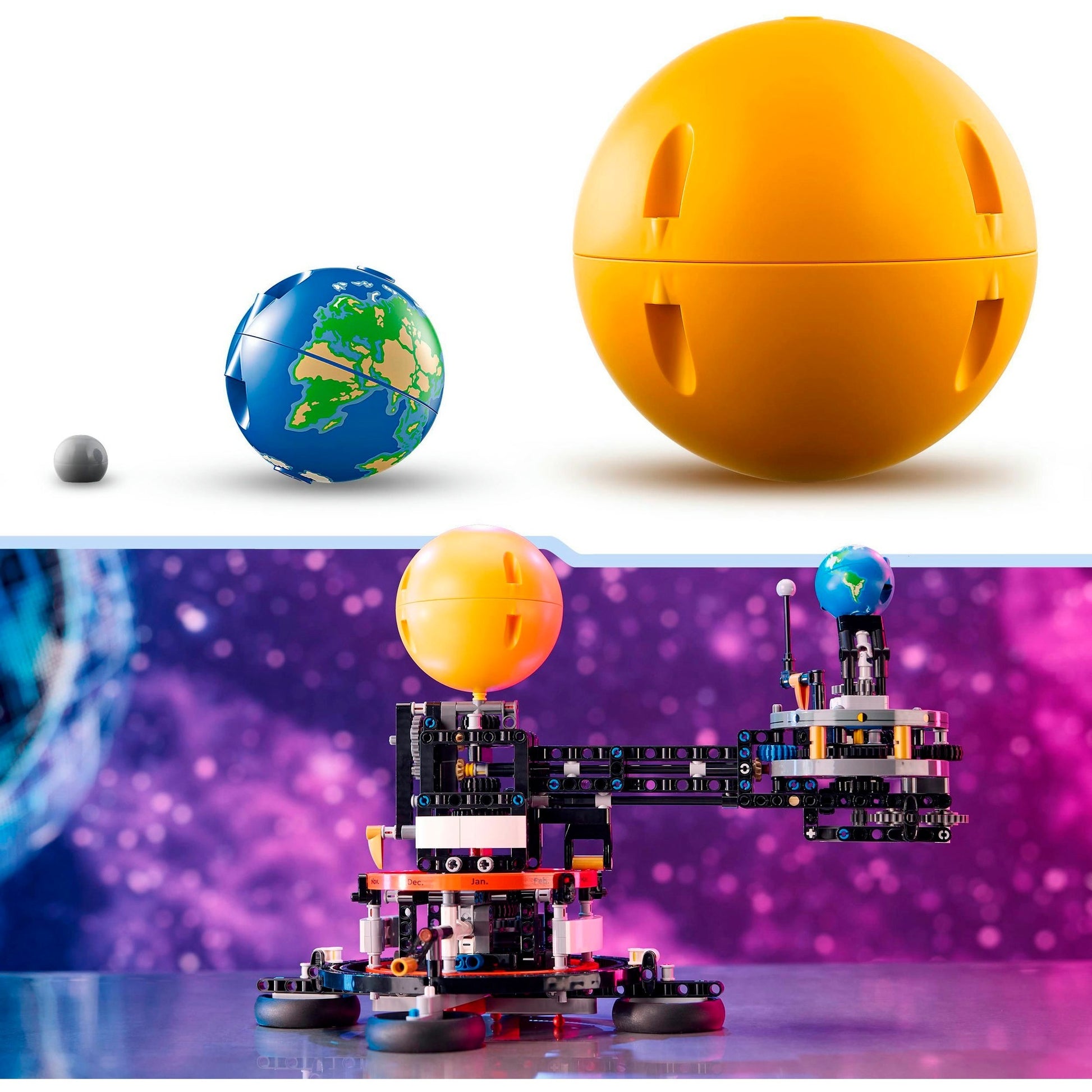 Lego technic de aarde en de maan in beweging - 42179