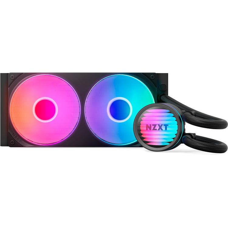 Nzxt kraken core 240 rgb waterkoeling (zwart, 4-pin pwm)
