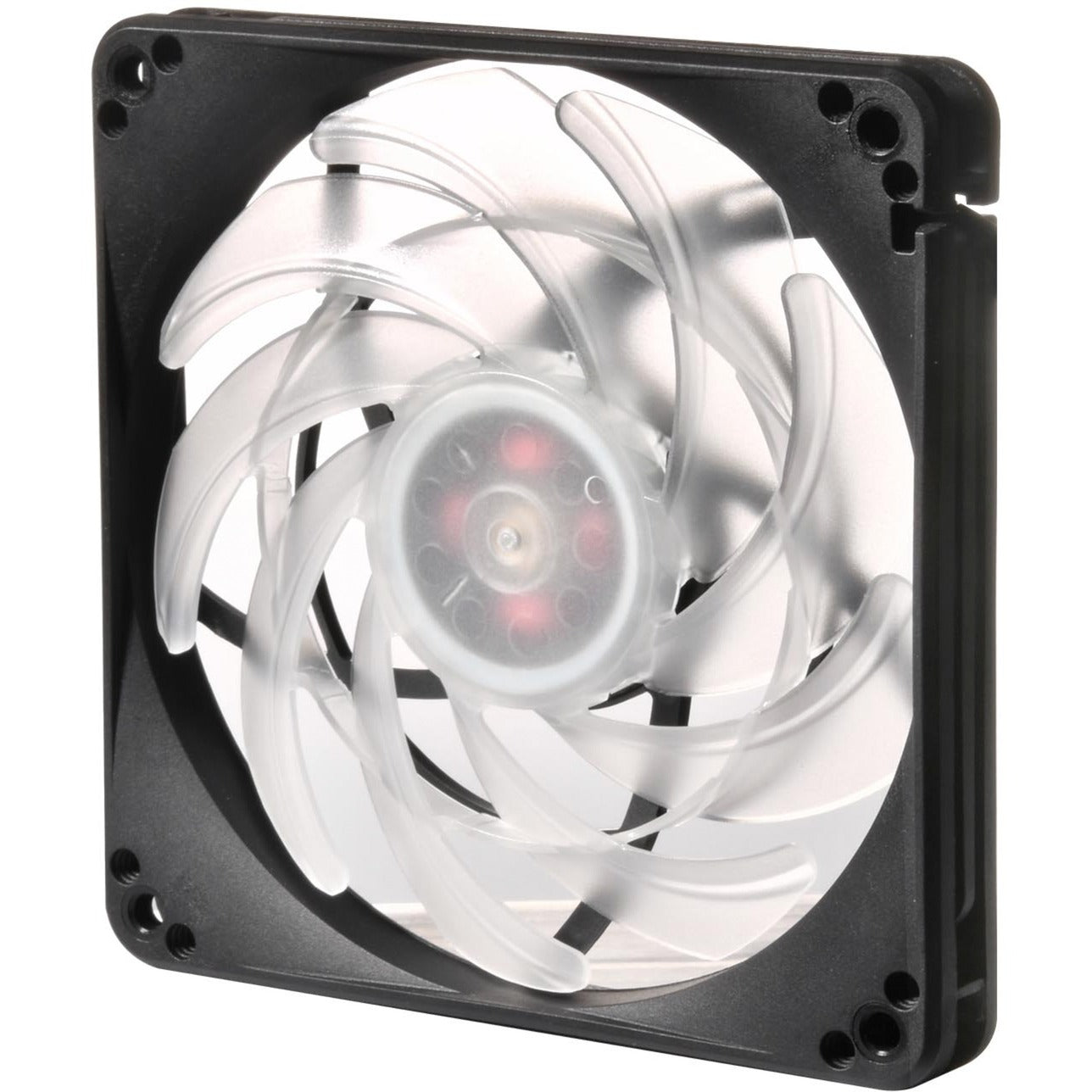 Silverstone sst-fw124-argb 120x120x15 case fan (zwart, 120 x 120 x 15 mm, pwm)