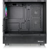 Thermaltake view 270 tg argb midi tower behuizing (zwart | 2x usb-a | 1x usb-c | rgb | tempered glass)