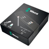 Wera 8767 a torx® hf 1 zyklop bitdoppen set torx dopsleutel (zwart zilver, 4-delig, met vasthoudfunctie, 1 4 -aandrijving)