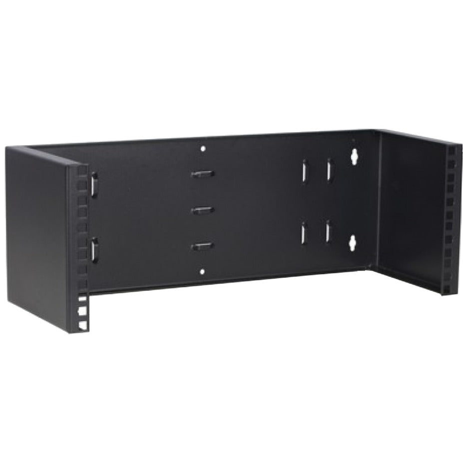 Dsi 4u wall mount bracket - ds-wmb4-s server rack (zwart, 520 x 180 x 180 mm)