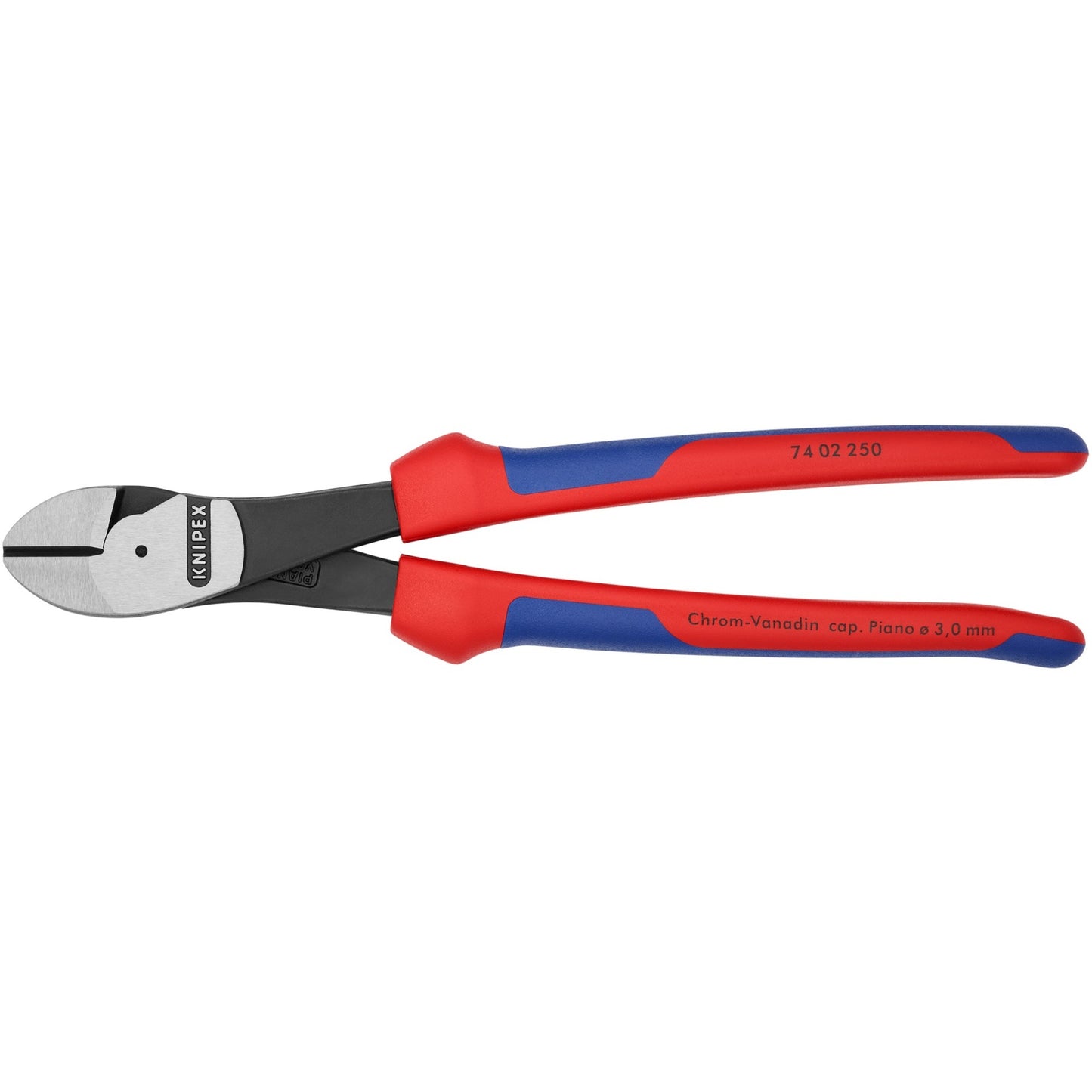 Knipex 74 02 250 kracht-zijsnijtang gepolijst comfort 250mm