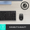 Logitech m190 full-size wireless mouse (zwart, 1000 dpi)