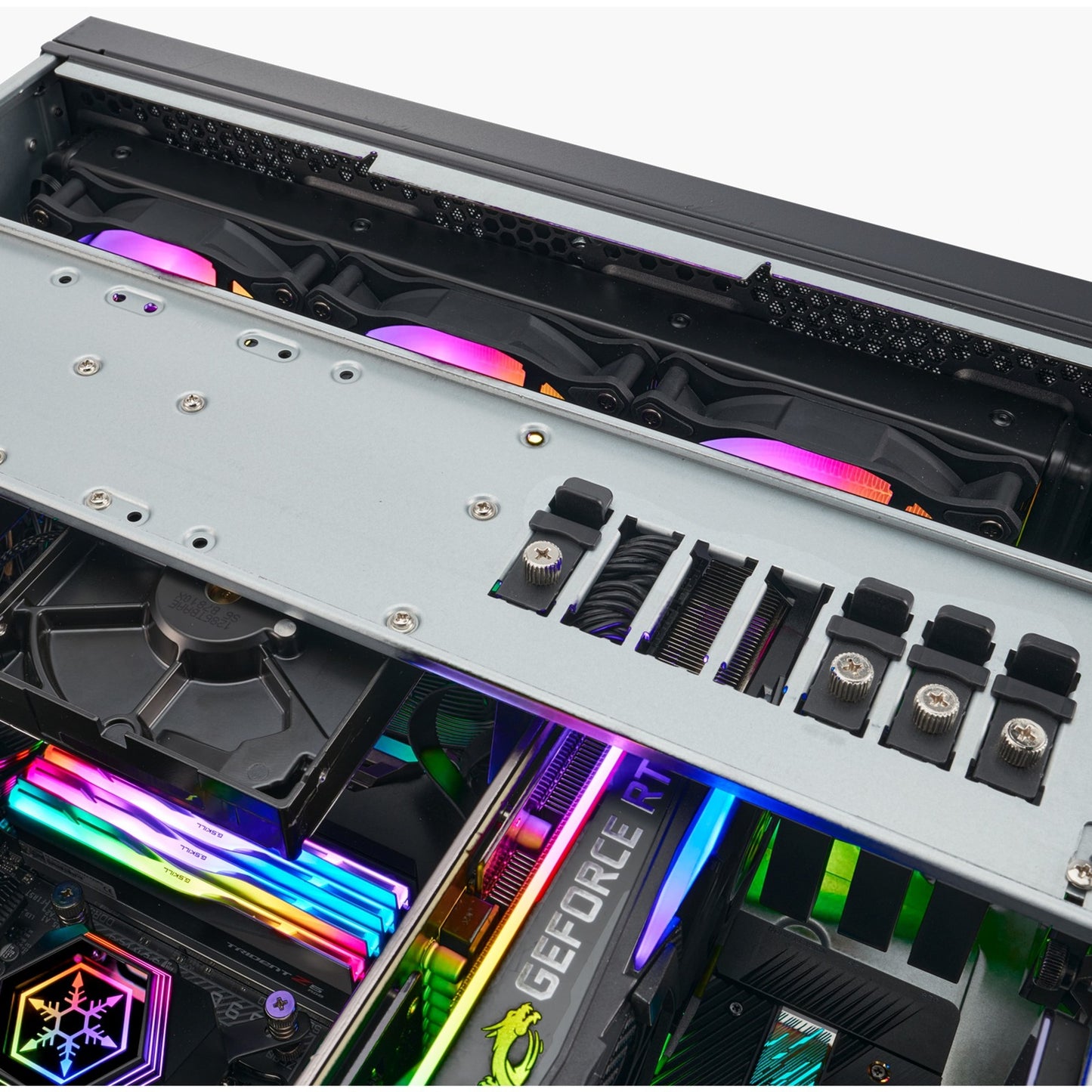 Silverstone rm44 rack behuizing (zwart | 4u | usb type-c | 2x 80mm casefan inbegrepen)