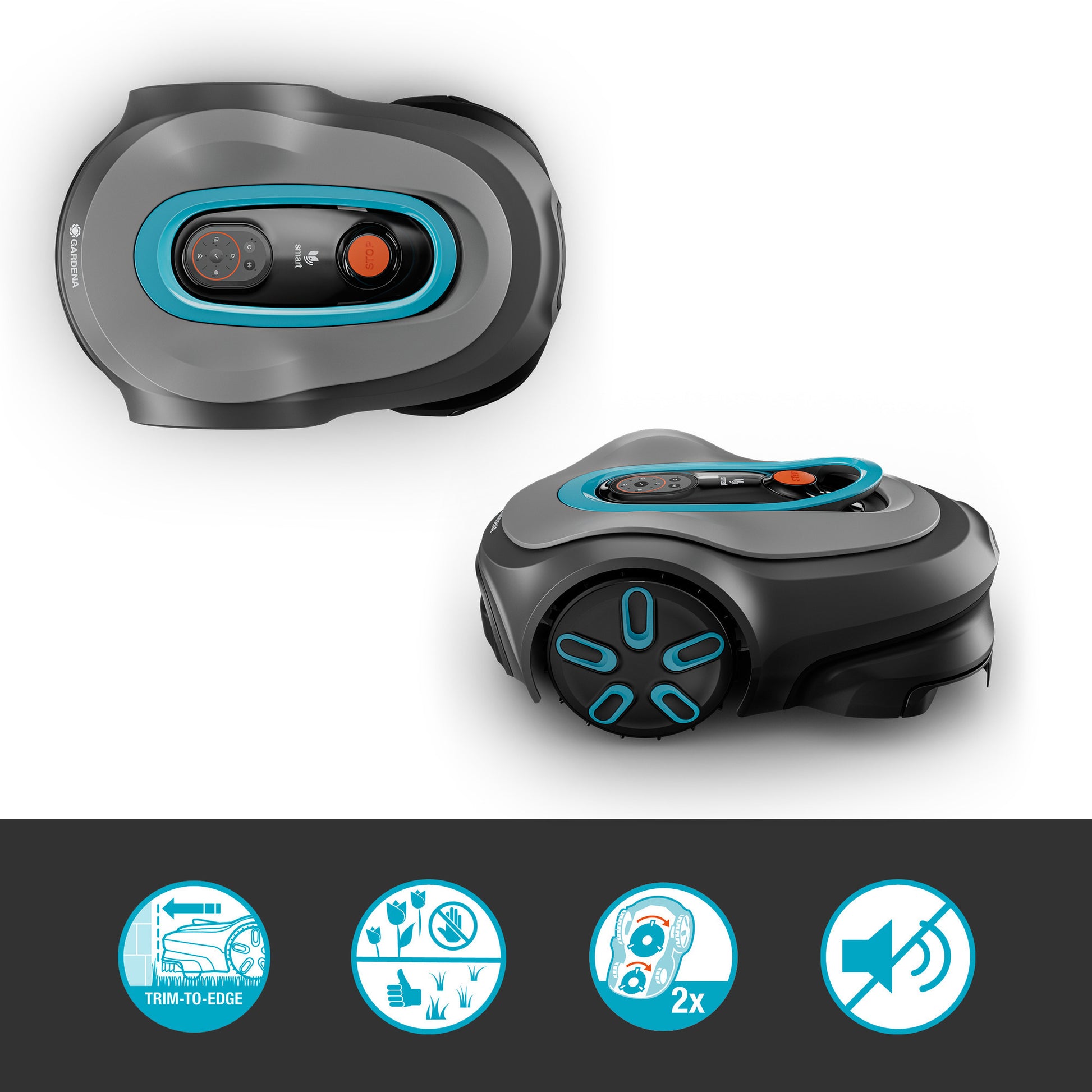 Gardena smart sileno max 1200 (duo connect) robotmaaier