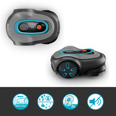 Gardena robotmaaier sileno max 1200 m² (zwart, laadstation inbegrepen)