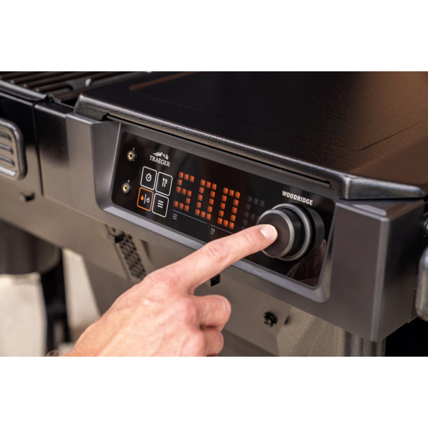 Traeger woodridge pellet barbecue (zwart, wifire)