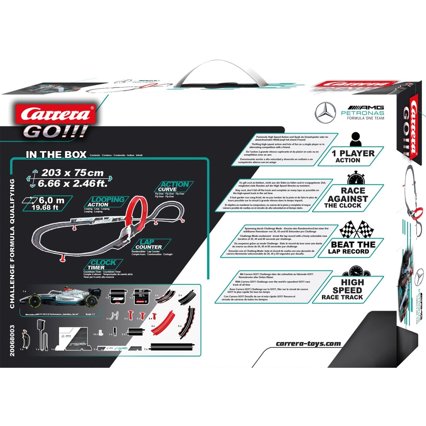 Carrera go!!! challenge - formula qualifying racebaan