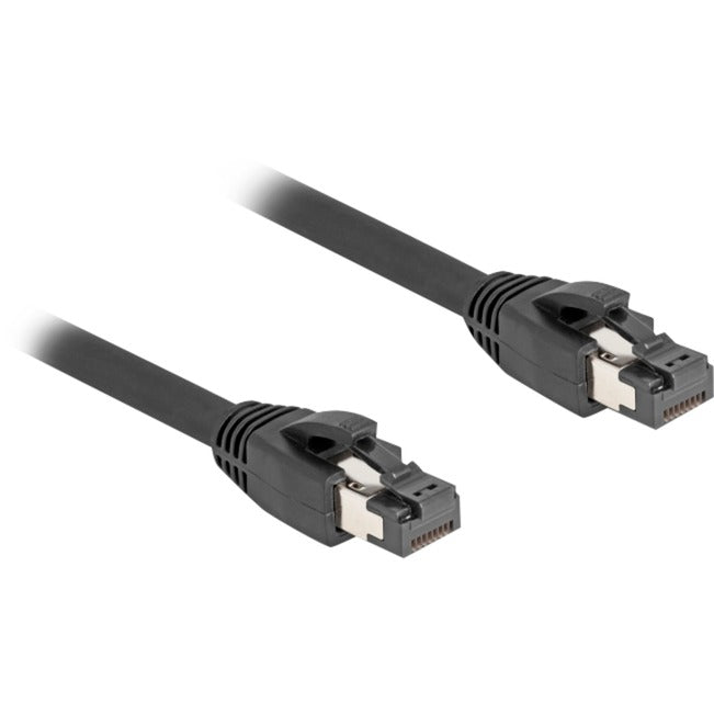 Delock patchkabel s ftp, rj-45 met cat.8.1 (zwart, 3 meter)