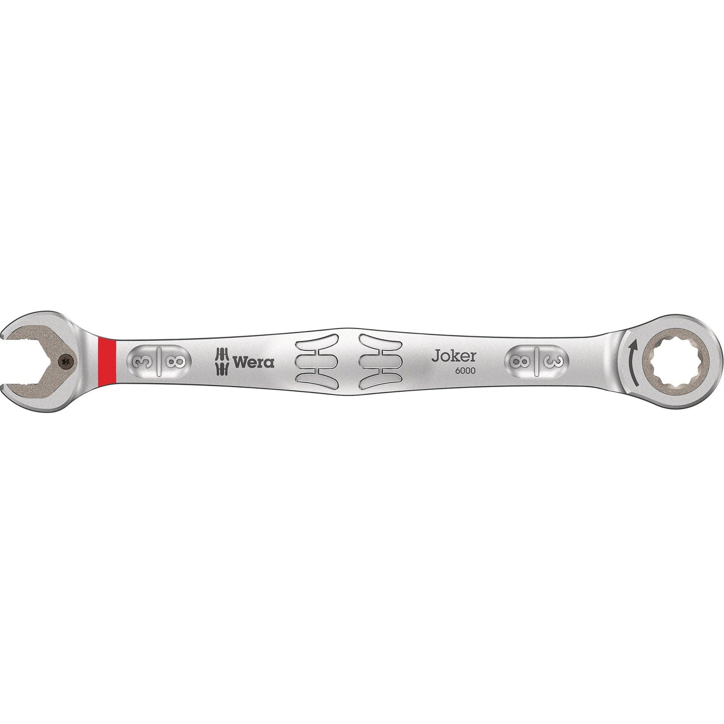 Wera 9632 magneetstrip 6000 joker imperial 1 steek-ringratelsleutelset moersleutel (inch, 8‑delig)