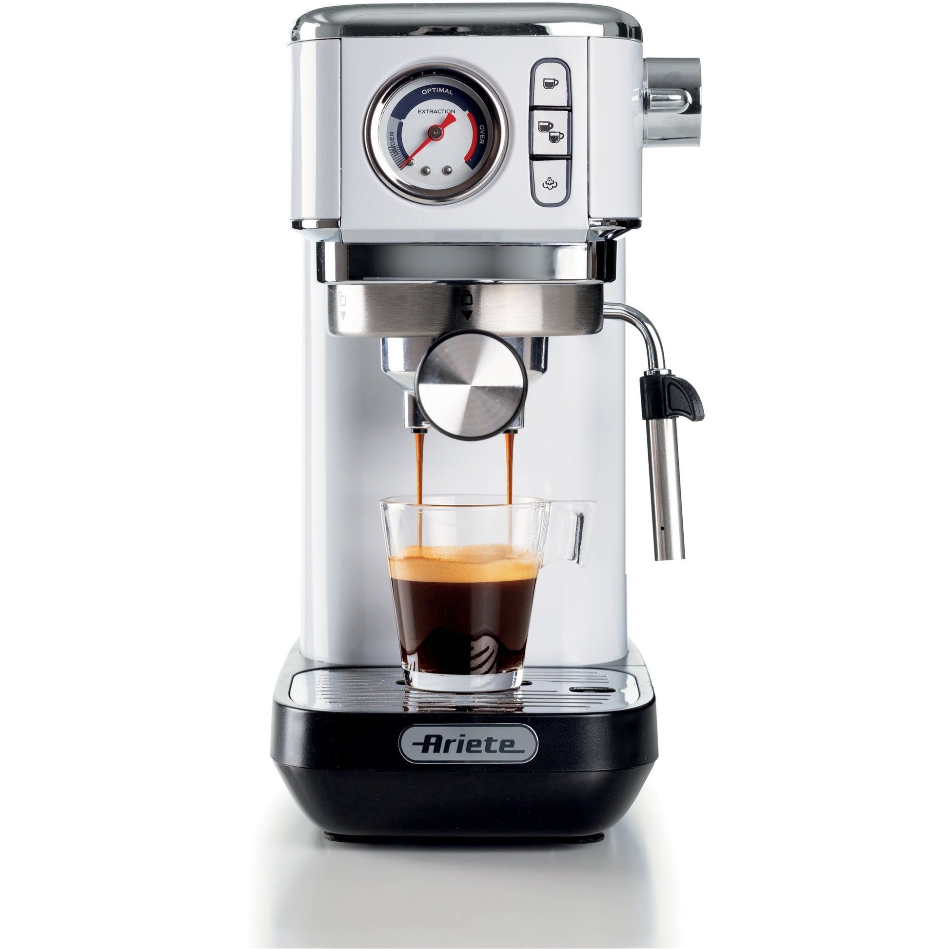 Ariete moderna espresso slim 1381 14 espressomachine (wit)
