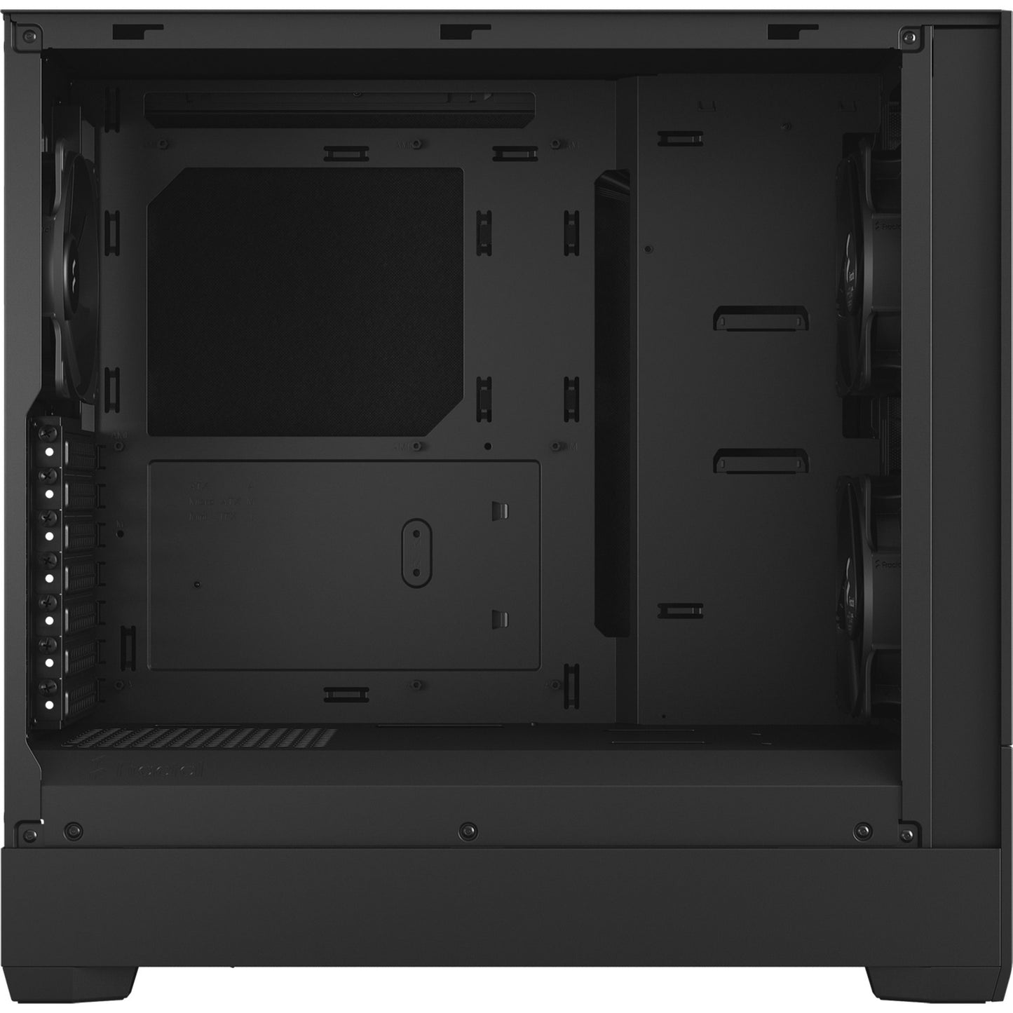 Fractal design pop silent midi tower behuizing (zwart | 2x usb-a)