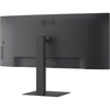Lg ultrawide 34u650a-b 34 curved monitor (zwart, 2x hdmi, displayport, 3x usb-a, usb-b, usb-c, rj-45)