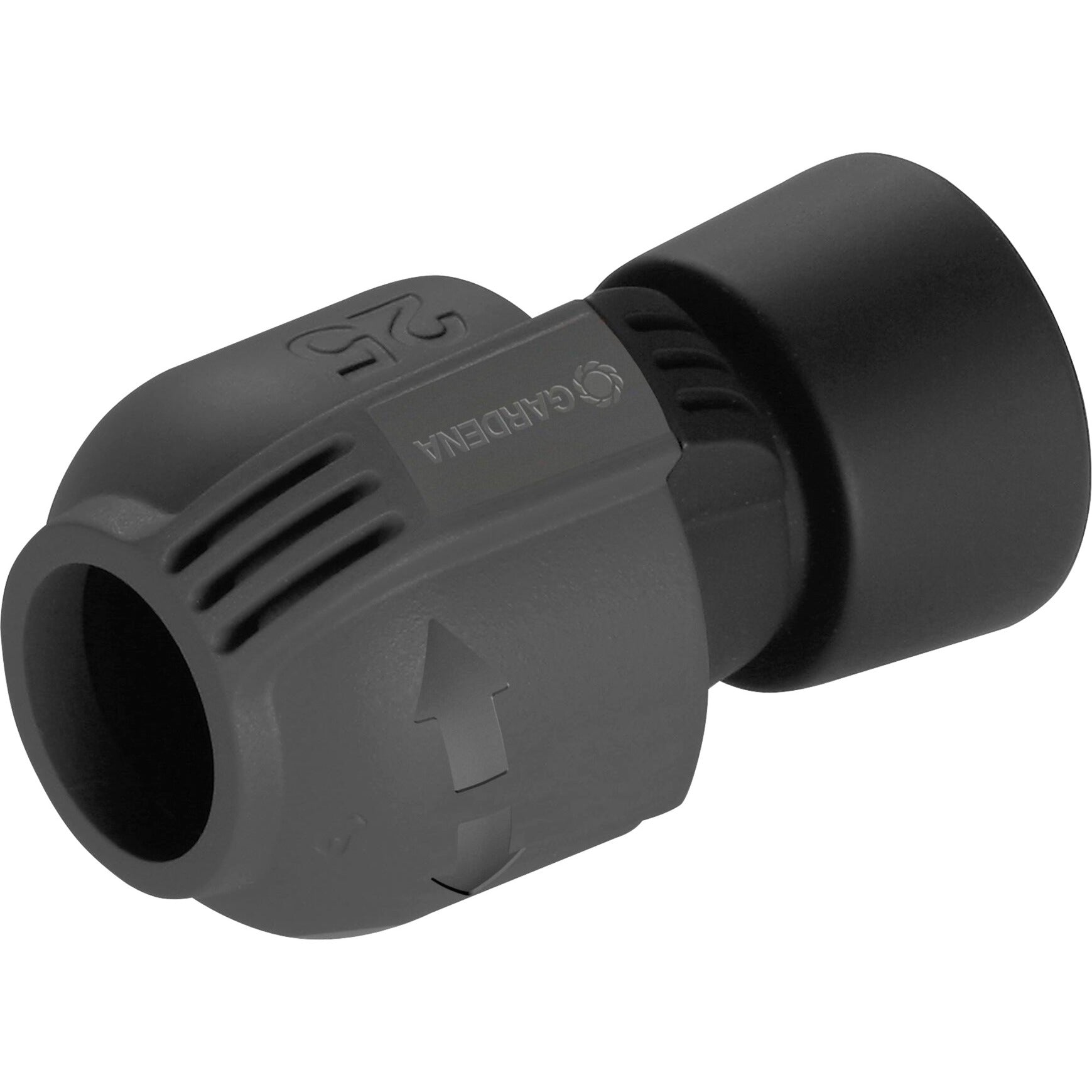 Gardena verbindingsstuk 25 mm x 1 binnendraad (zwart grijs, 2762-20)