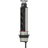 Brennenstuhl tower power stekkerdoos 3-fach 2m h05vv-f 3g1,5