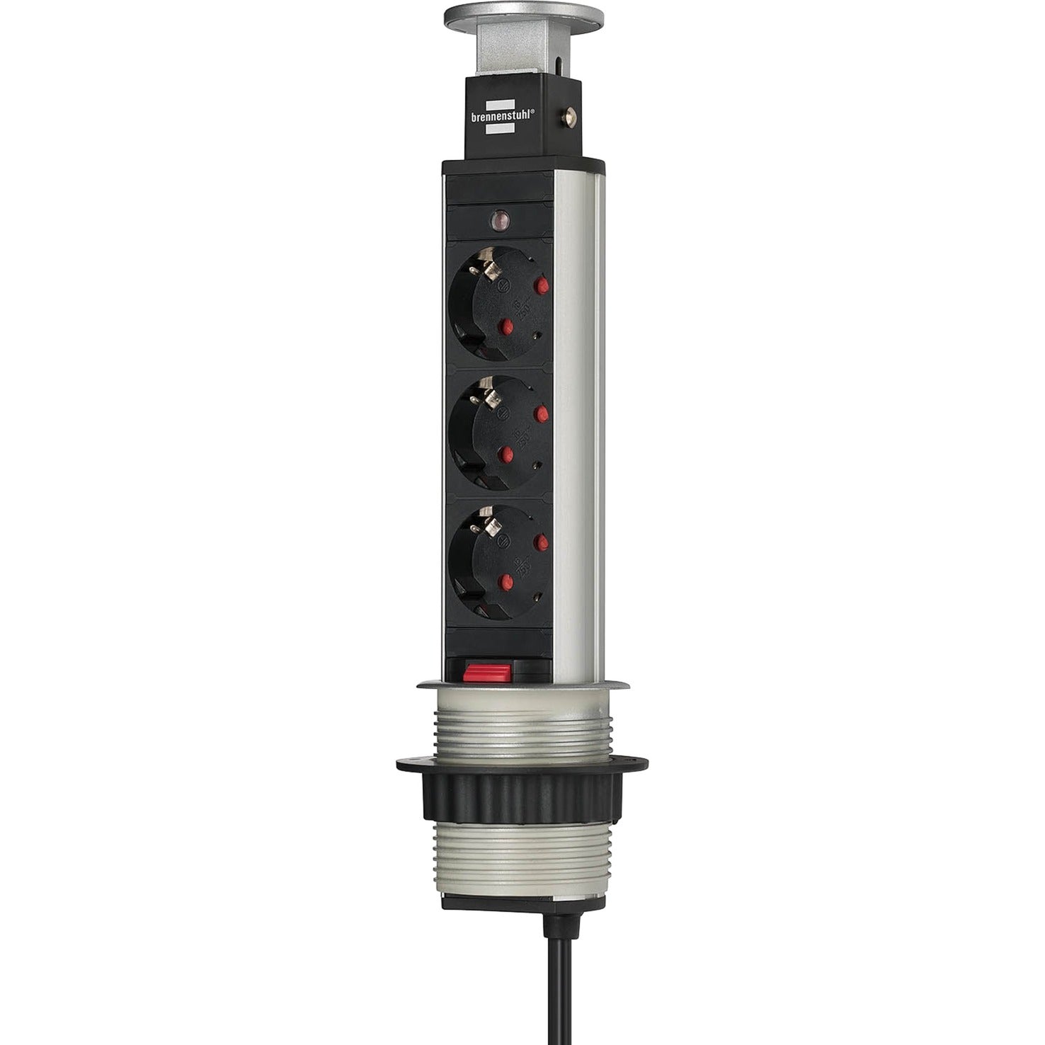 Brennenstuhl tower power stekkerdoos 3-fach 2m h05vv-f 3g1,5