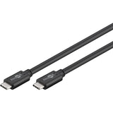 Goobay sync charge super speed usb-c kabel (zwart, 2 meter) - afbeelding 2
