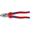 Knipex kracht-kombitang 225 mm combinatietang (rood blauw)