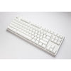 Ducky one 3 classic pure white tkl rgb mechanisch toetsenbord (wit, us lay-out (qwerty), cherry mx red, 80% (tkl), rgb leds, double-shot pbt, hot-swappable, quack mechanics)