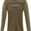 Cube round neck pro tm - mtb long sleeve jersey