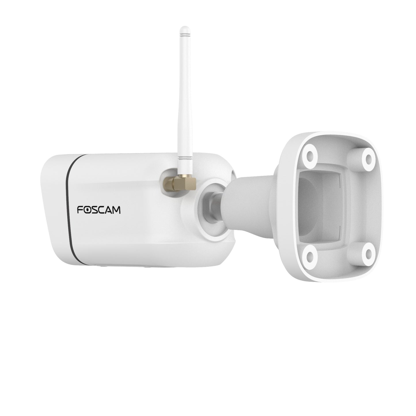 Foscam v8p, 4k 8mp dual-band wifi beveiligingscamera (wit, met geluid- en lichtalarm)