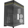 Montech hs02 midi tower behuizing (zwart | 2x usb-a | 1x usb-c | rgb | tempered glass)