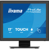 Iiyama prolite t1732msc-b2s 17 touchscreen monitor (zwart, vga, hdmi, displayport, audio, touchscreen)