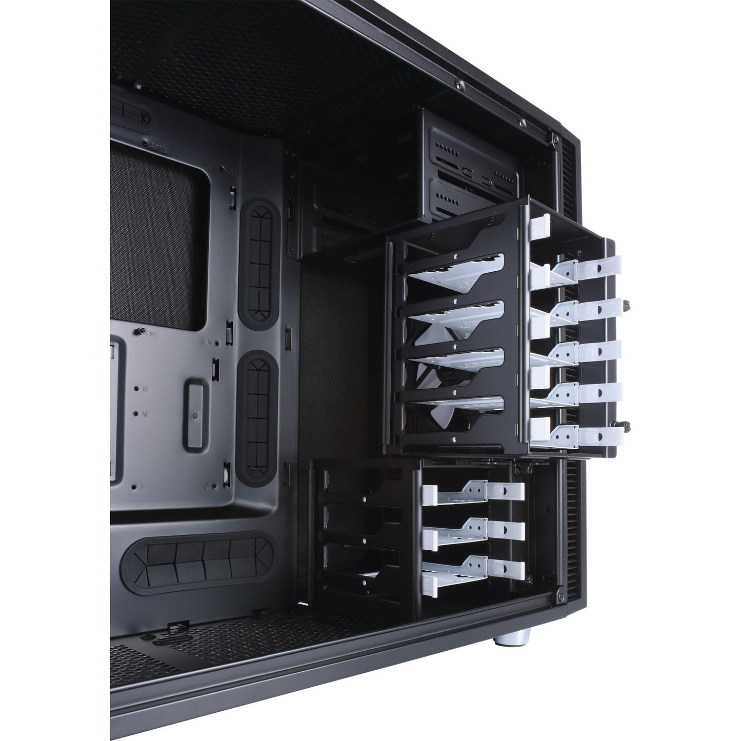 Fractal design define r5 midi tower behuizing (zwart | 4x usb-a)