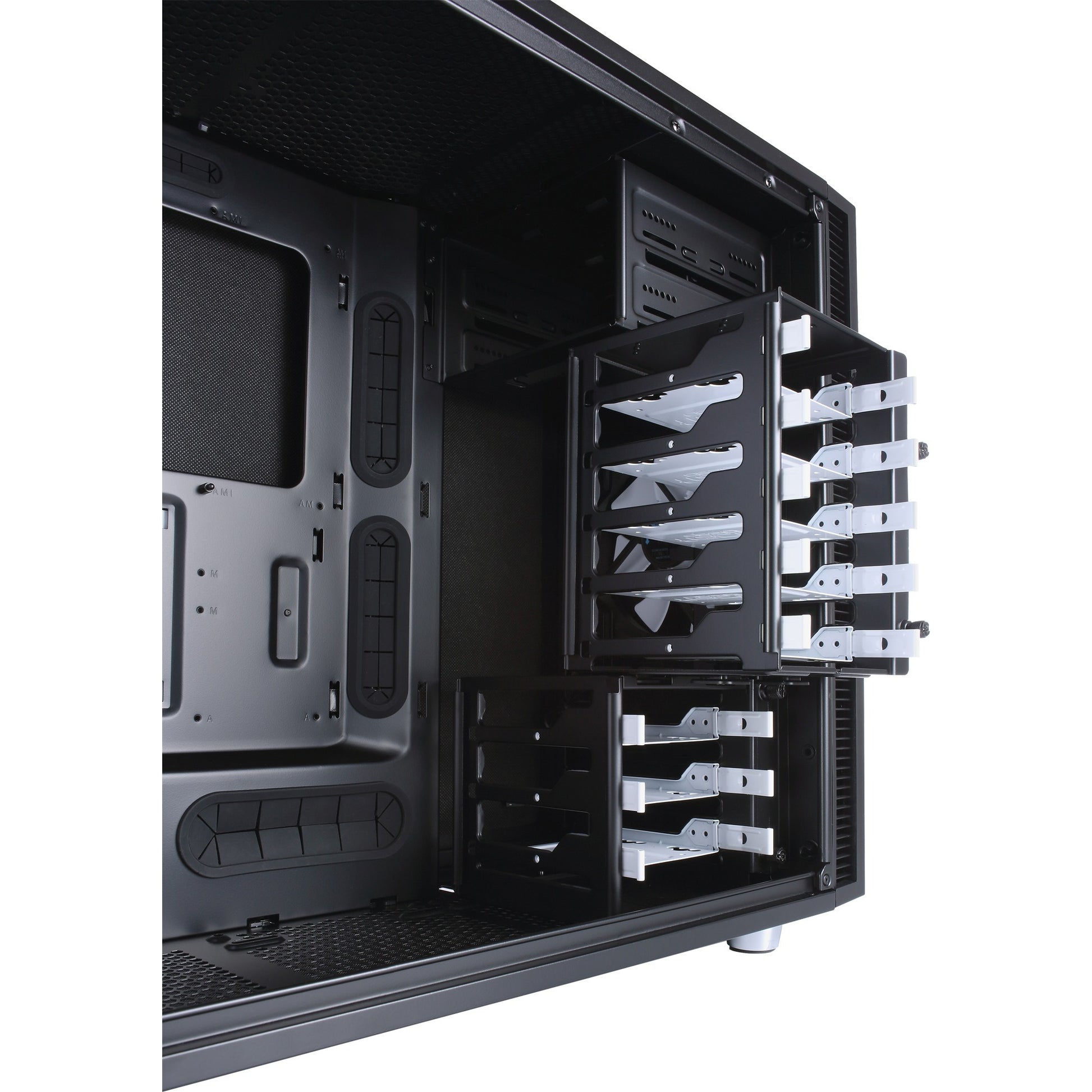 Fractal design define r5 midi tower behuizing (zwart | 4x usb-a)