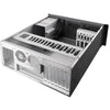 Silverstone rm42-502 rack behuizing (zwart | 2x usb-a 3.2 (5 gbit s) | 1x usb-c 3.2 (5 gbit s) | 2x audio)