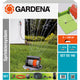 Gardena complete set met verzonken zwenksproeier os 140 sprinklersysteem (grijs oranje, 8221-20)