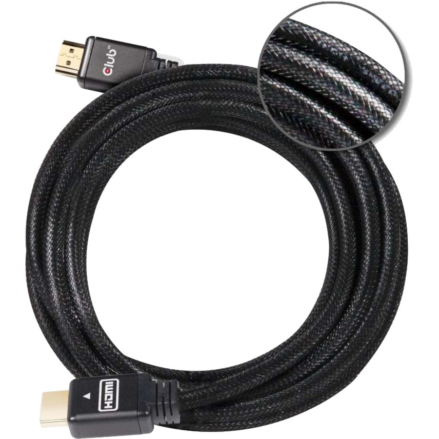 Club 3d hdmi 2.0 redmere kabel (zwart, 10 meter, 4k)