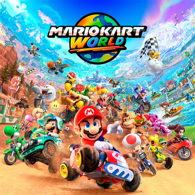 Nintendo switch 2 + mario kart world game console