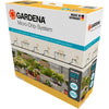 Gardena micro-drip-bewatering balkon set (15 planten) druppelaar (zwart grijs)